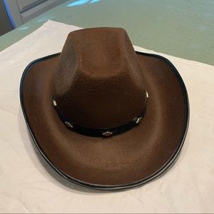 Adult size cowboy hat in time for Halloween